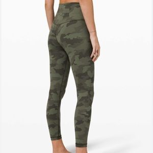 Lululemon Align Leggings Camo Green